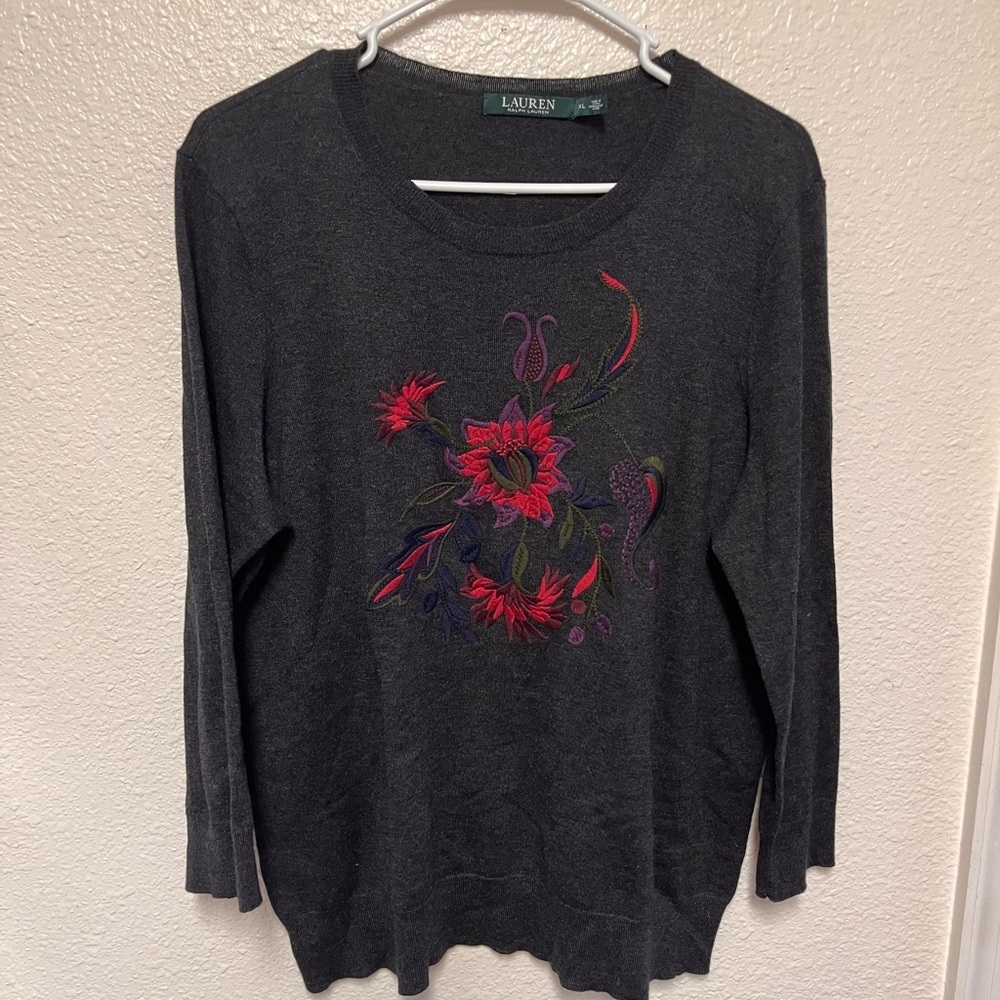 Ralph Lauren Charcoal light Sweater